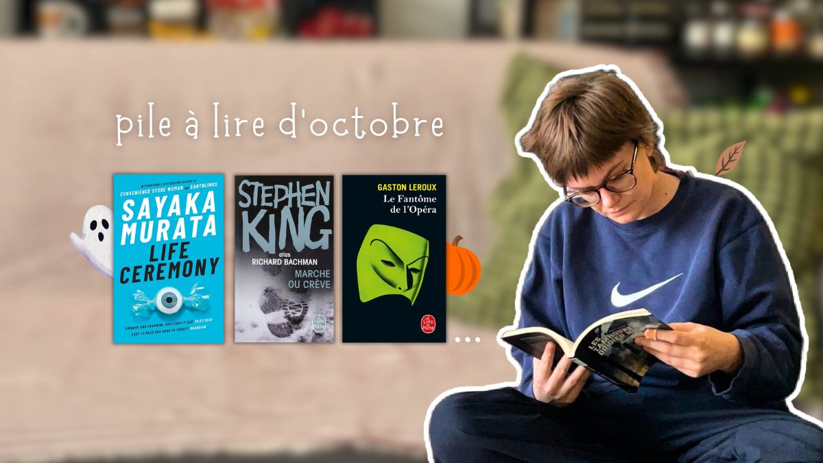 On lit quoi en octobre : ma pile à lire et ses nouveautés
