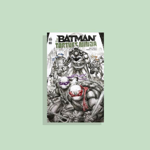 Couverture du livre Batman et les Tortues Ninja